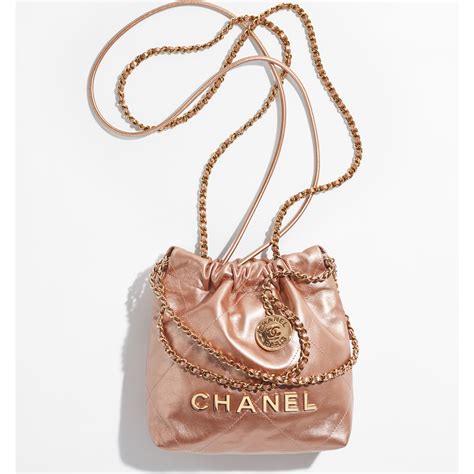 chanel small bag pink|Chanel 22 mini handbag.